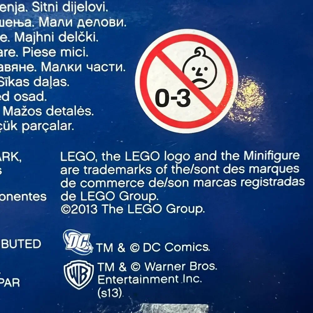 New LEGO DC Comics Batman Mini Figure Factory Sealed Kids Stocking Stuffer Gift